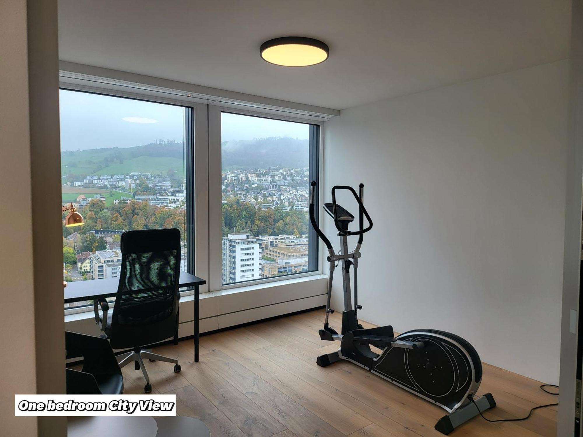 Park Tower City View Apartments Zug Exterior photo