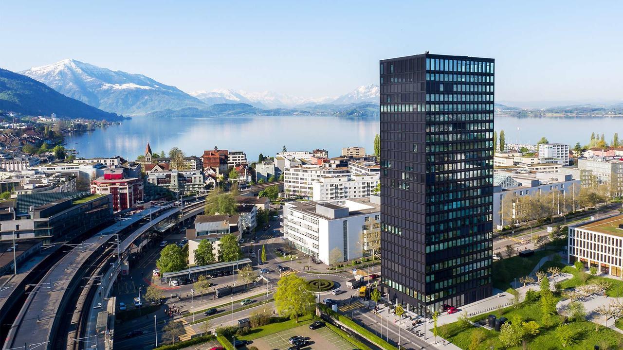 Park Tower City View Apartments Zug Exterior photo