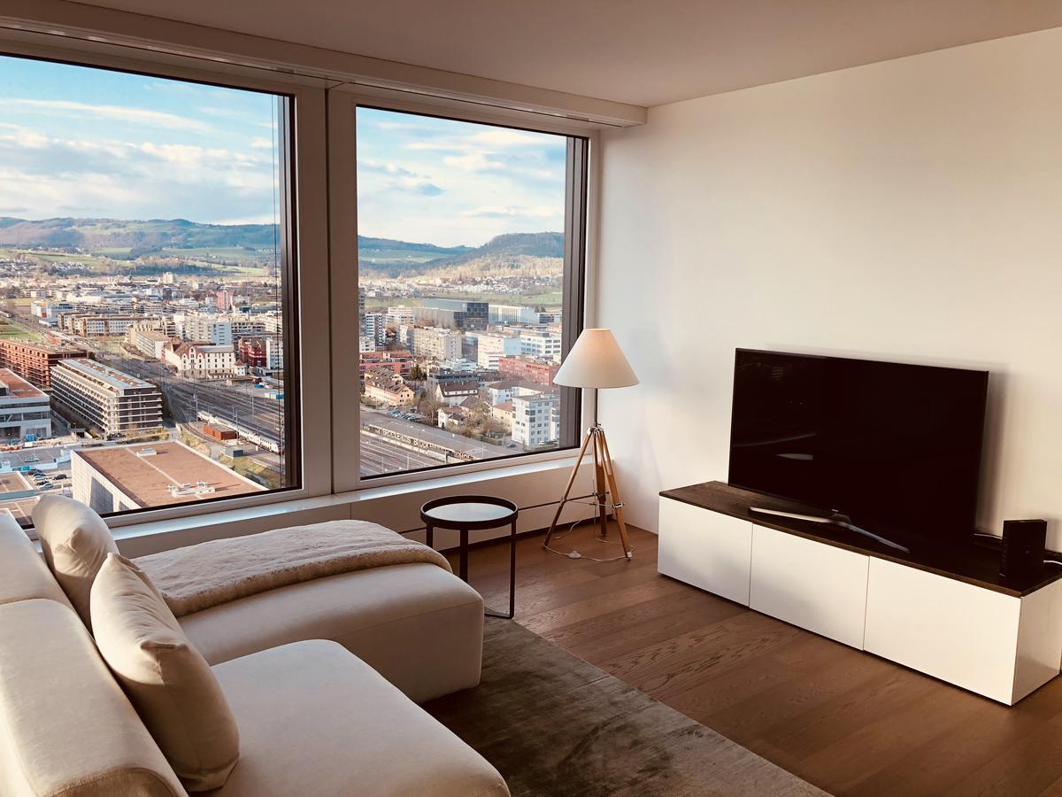 Park Tower City View Apartments Zug Exterior photo
